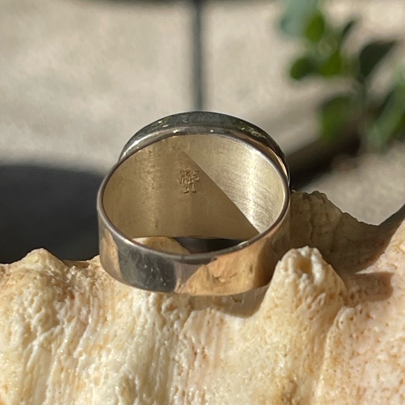 Jay King Sterling Silver Rhodochrosite Ring - Picture 4 of 4